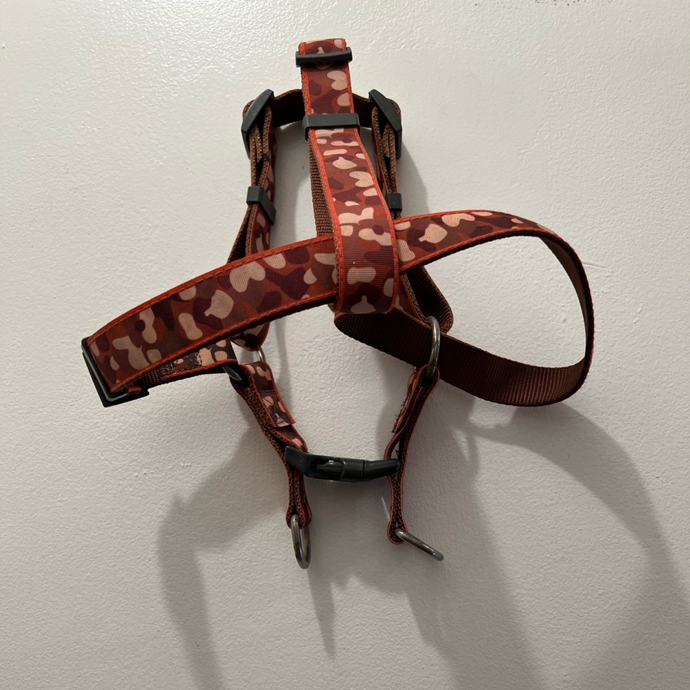 Multicolored Fatigue Pattern Dog Harness